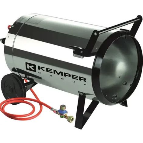 Canon a chaleur en inox allumage piezo 105 kW/h (1/3)