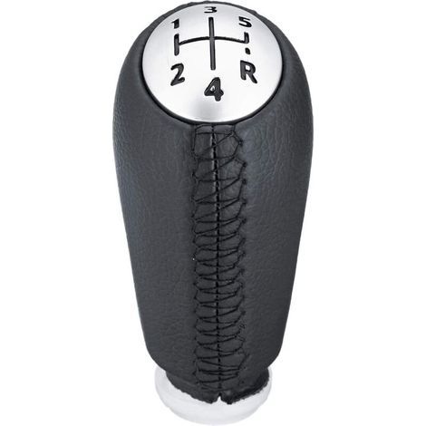 5-Gang-Schaltknauf aus PU-Leder für Renault Laguna Megane 2 Clio 3 03-09 (1/4)
