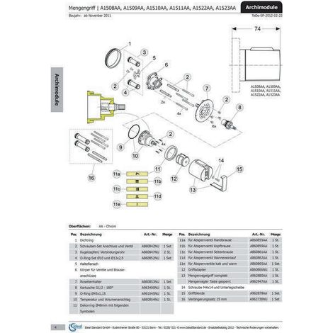 IS Temperatur und Volumenanschlag, kpl.