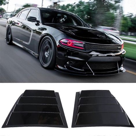1 Paar Heckscheiben-Lüftungsblenden für Charger
