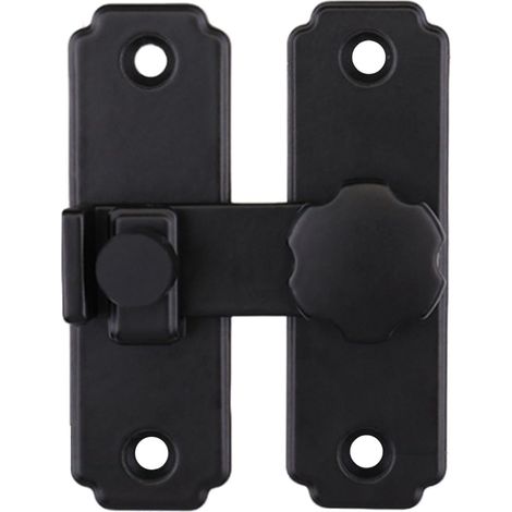 Sliding degree latch locks Barn door lock 90 Portable Compact Outdoor (1/5)