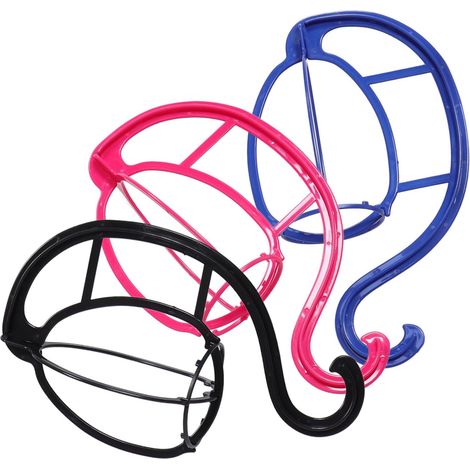 Support à Postiche en Plastique 3pcs pour Organisation et Entretien des Perruques, Cadre Suspendu Pratique et Léger pour Rangement Quotidien (1/5)