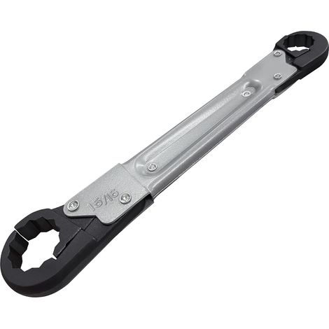 clé dynamométriqueClé Angulaire pour Robinets Plumber Spanner 15/16"-5/8" Double Extrémité Professionnelle (1/5)