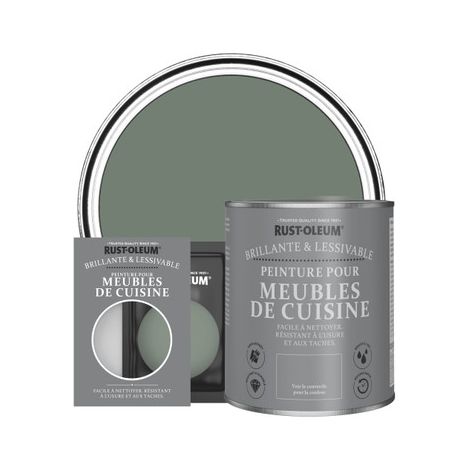Peinture pour Meubles de Cuisine, Finition Brillante - Sérénité (1/3)