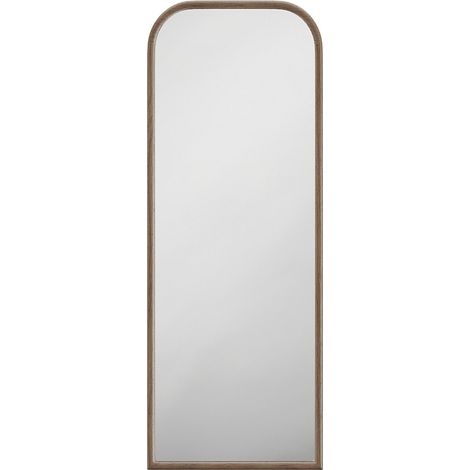 Grande specchio in legno di hevea - L. 60 x H. 160 cm - Naturale - SANYA