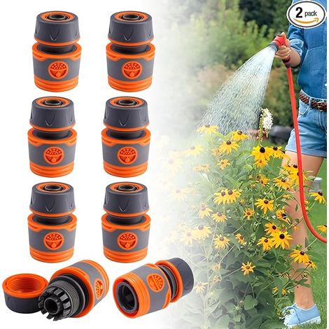 Garden Quick Connect 1/2 Inch, 19 mm Garden Hose Connector (1/5)