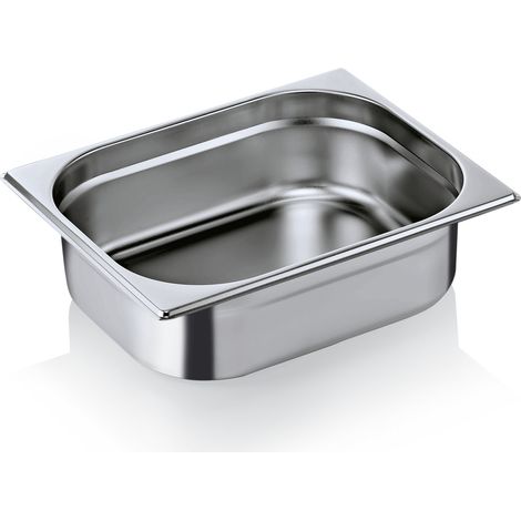 Bac GN 1/2 Inox 6,5 L P 100 mm - Was Germany