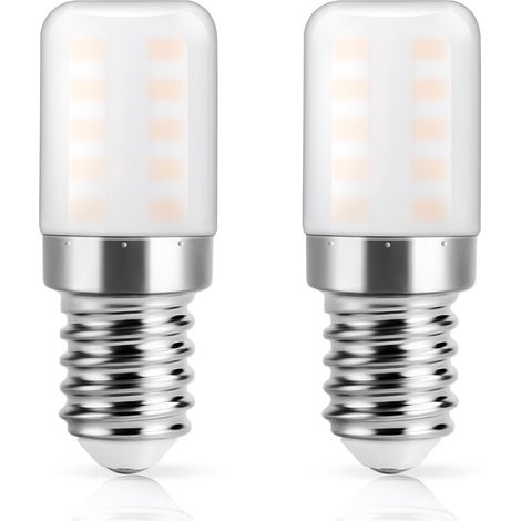 Lampadina LED E14 per frigorifero, luce bianca calda 2700K, 3W, sostituisce la lampadina alogena da 30W per frigorifero, 270lm, compatta ed economica per frigorifero, cappa aspirante, macchina da cuci (1/5)
