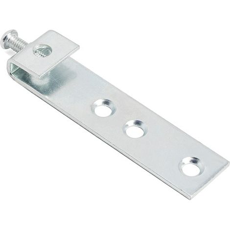 HERRAJES ALK colgador mueble e-delta con tornillo m4-14 acabado zincado (1/3)