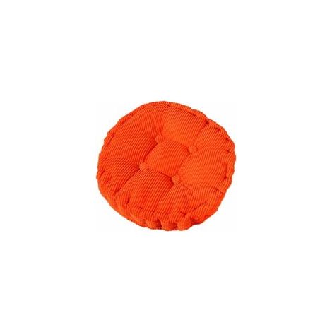 Coussin de chaise rond 40x40cm – Rembourrage épais en coton antibactérien – Confort intérieur et extérieur – Lavable à 30 degrés