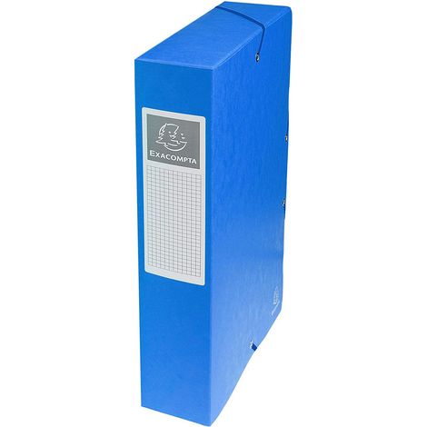 Boite de classement exabox en carte lustree nature future - dos de 60mm - 24x32cm pour a4 (1/5)