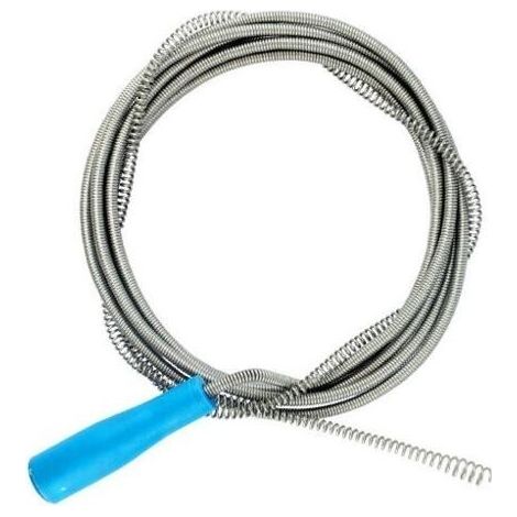 Furet déboucheur avec manivelle, Débouchage canalisation,Sonde de debouchage, furet canalisation pour les travaux manuels (3 Metre X 5mm) (1/5)