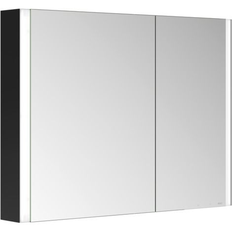KEUCO SOMARIS Spiegelschrank Wandvorbau 2-türig, asymetrisch, mit