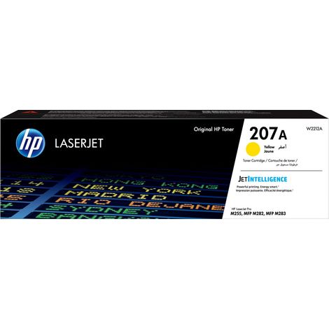 HP 207A Yellow Original LaserJet Toner Cartridge Cartuccia Toner 1 pz