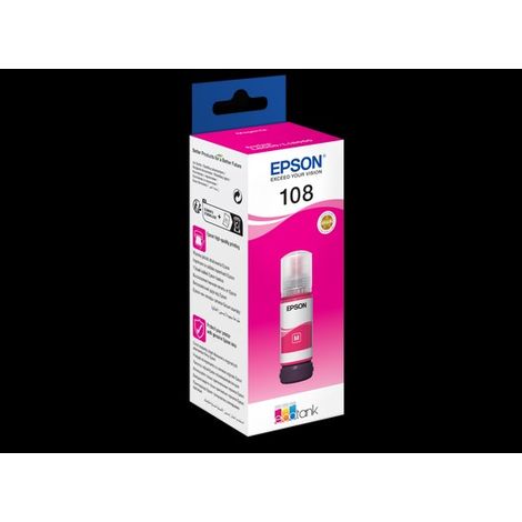 Inchiostro magenta Epson EcoTank 108 da 70 ml (8715946712352)