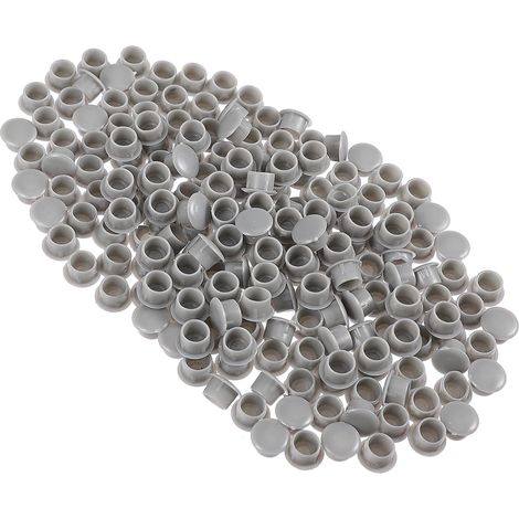 Bouchons ronds en plastique PP de 10 mm lot 300 étagères armoires (1/5)