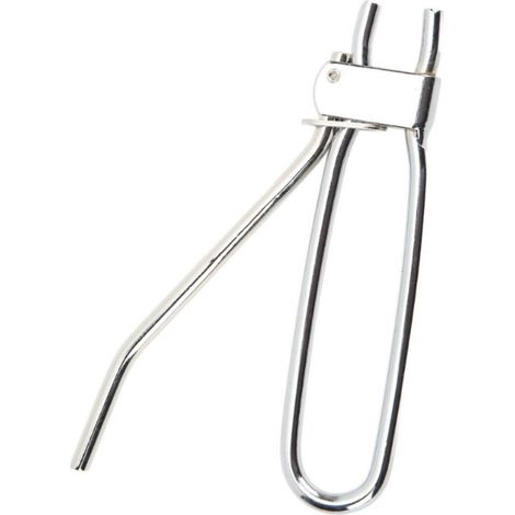 Bardusch-Pince pour flexible de freins et durite carburant – Corps métallique chromé – Double anneau et crémaillère de fermeture – Outil du mécanicien (1/5)