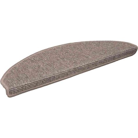 Maison Exclusive - Stufenmatten 15 Stk. 65x21x4 cm Dunkelbeige Ha