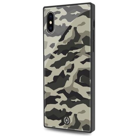 DIAMOND SQUARE COVER IPHONE XS/X BK (1/4)
