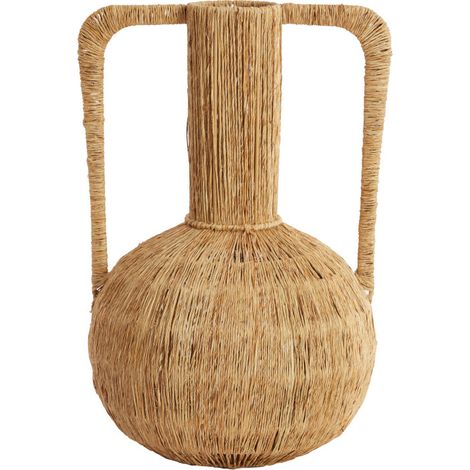Stimmungsvolle braune Textil-Vase Light & Living Blenza (1/4)