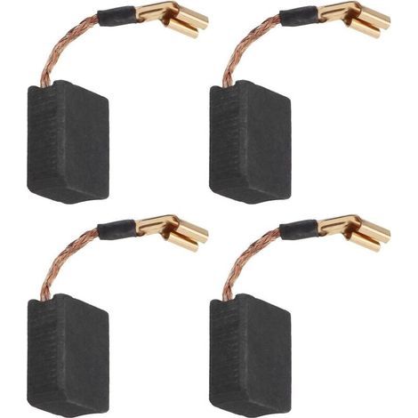 2 Pairs Carbon Brushes for Angle Grinder Electric Tool Replacement Part for Motor Grinder Metal Carbon Brushes Compatible with Dewalt DWE402 DWE402G (1/5)