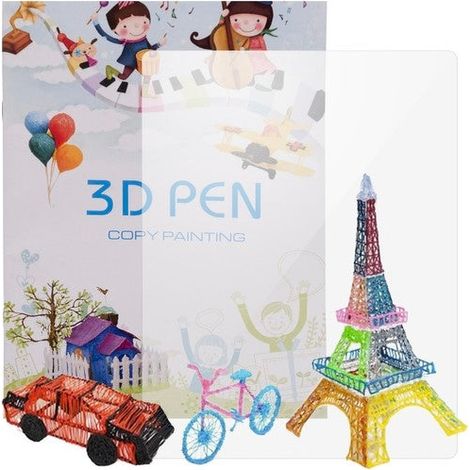 A book with templates for the Maaleo 22734 3D pen (1/5)