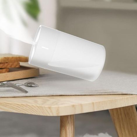 USB-betriebener Luftbefeuchter mit Nachtlicht, für Schreibtisch, Auto, Zuhause, Zimmer, Fassungsvermögen 260 ml (1/5)