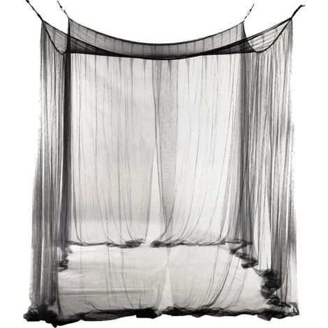Moustiquaire d'angle pour lit simple dans les chambres (1/5)