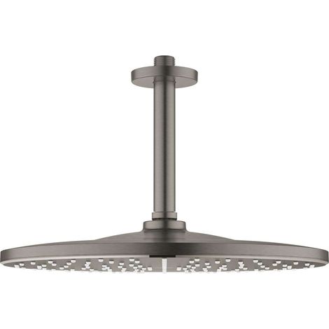 Ensemble de douche de tête Rainshower 310 Mono 26560 DA 1 jet 7,5 l graphite dur gb. (1/2)