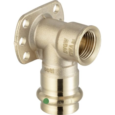 Racor Viega f-d15 hembra prensa 15mm x 1 2 pulgadas