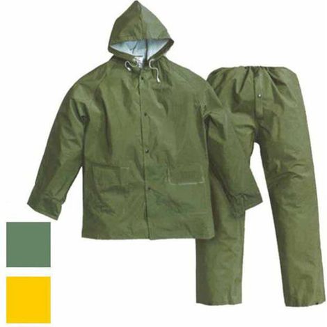 Imperméable complet Giove jaune L Protexio 07424