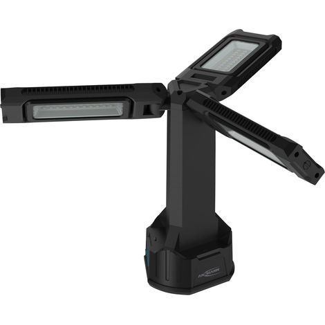 ANSMANN LED-Arbeitsleuchte Triohead, 7000 R, Akkubetrieb, mit Stativ (1/5)