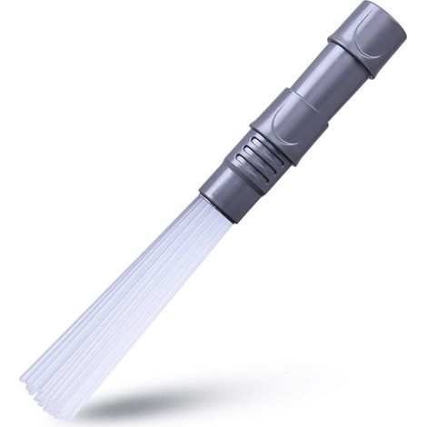 BEPER 50.900 Spazzola Flessibile, Vacuum Cleaner, Flexible Brush, Compatibile con Aspirapolvere con Tubo 32-35MM, Grigio, Unica (1/5)