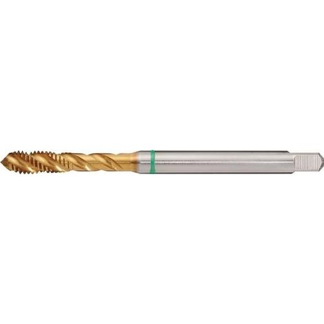 TECWERK Maschinengewindebohrer DIN 371C Univ.M6x1mm HSS-Co TiN 6H TECWERK (1/2)