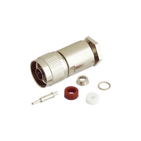 N macho antenna pressurizzata per cavo RG-58/U Electro Dh 19.655/58 8430552023448