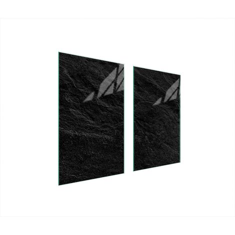 PLACA PROTECTORA DE VIDRIO PARA ESTUFA 75x52 PIZARRA (1/5)