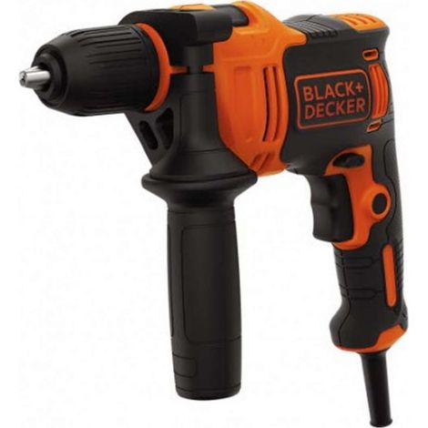 taladro percutor. portabrocas automático. con cable. función percutora. potencia 550w - black and decker (1/5)
