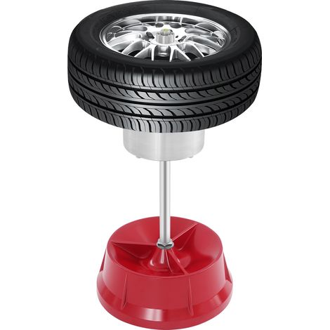 Équilibreur de roue portable avec moyeux robustes, Machine d'équilibrage de pneus avec niveau à bulle, changeur de pneus, machine d'équilibrage de jante (1/5)