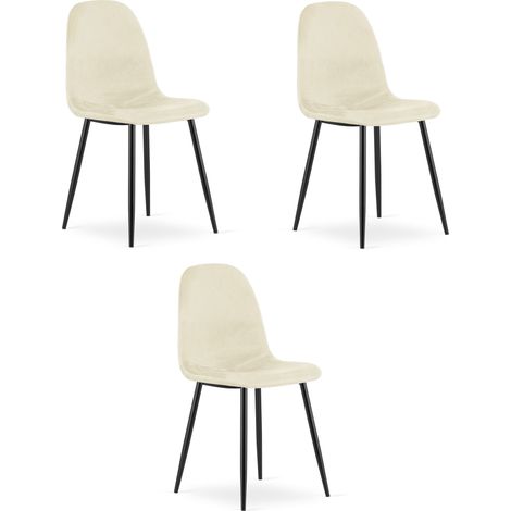 Poltrona Como - velluto beige x 3 (1/5)
