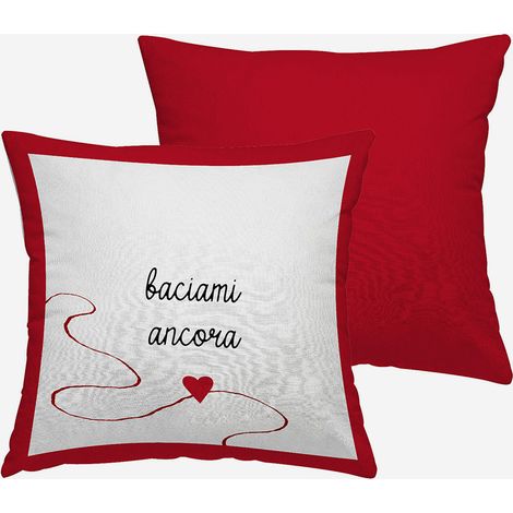 Cuscino arredo stampato 50x50 Loving Baciami Ancora (1/2)