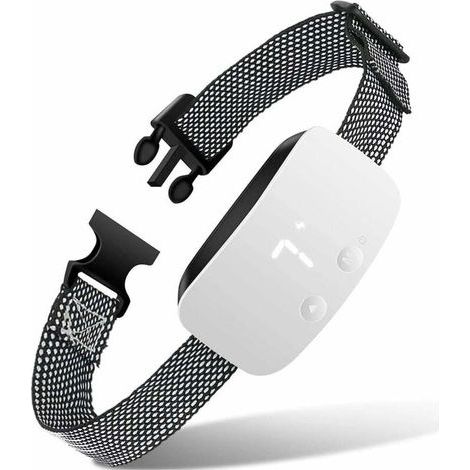 Collier Anti aboiement pour Chien, Collier Anti aboiement avec Choc, Vibration, Bip - 7 sensibilités réglables, étanche, Automatique (1/4)