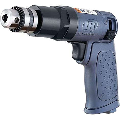 Trapano pneumatico Ingersoll Rand 7804XPA, trapano pneumatico ad alte prestazioni con mandrino autoserrante da 3/8" (10 mm), 1 pezzo. (1/3)