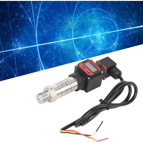 Transmetteur de pression en silicium diffusant 24 V CC, signal de sortie 0-10 V, capteur 0-800 kPa (1/5)