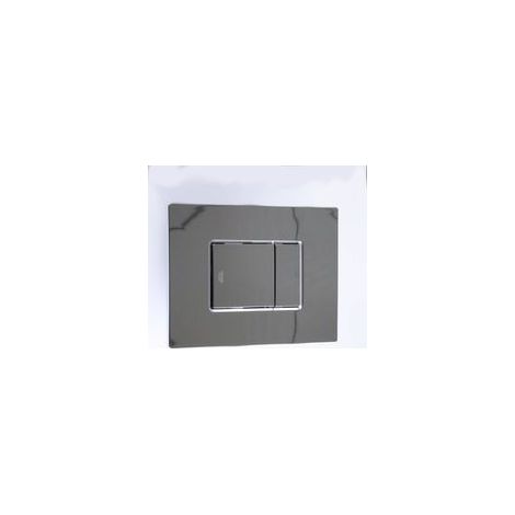 Plaque de commande d'évier Grohe, électroplaquée (surface brillante) (1/3)