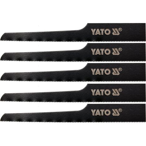 5 lames pour scie sabre pneumatique 24 dents au pouce (24 tpi)