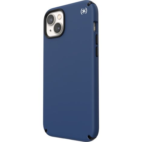 Étui antibactérien Speck Presidio2 Pro pour iPhone 15 Plus / 14 Plus (Bleu côtier / Noir / Blanc) (1/5)
