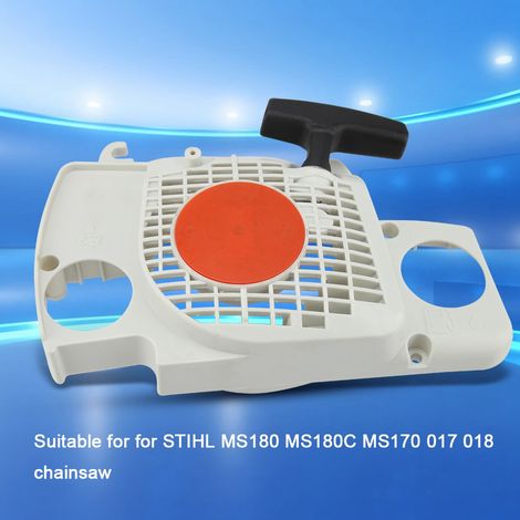 Kit de bouchons de réservoir d'huile et de carburant pour lanceur à rappel automatique de tronçonneuse STIHL MS180 MS180C MS170 017 018 (1/5)