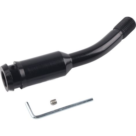 Extension de levier de levier de vitesse droit de 5 pouces pour T4 1990-2003 noir (1/5)
