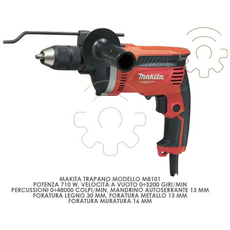 Marteau perforateur Makita M8101 710W mandrin sans clA 13 mm