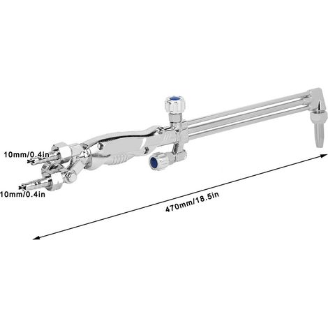G01-30, chalumeau de découpe à triple canon à aspiration, anti-retour de flamme (1/5)